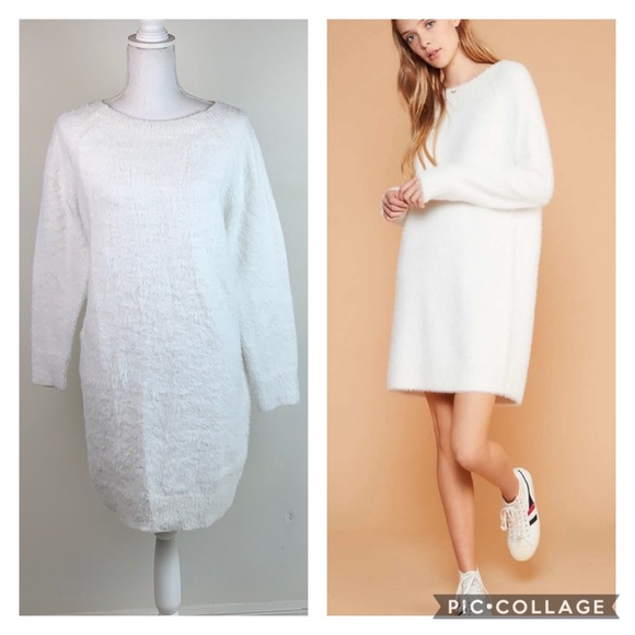 lou & grey lashout sweater dress